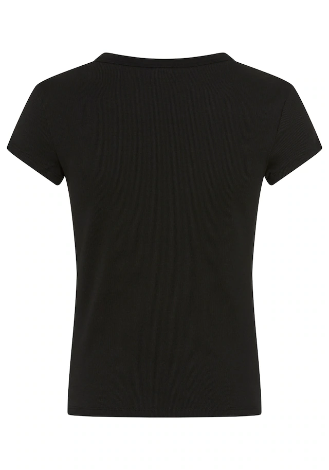 BOSS ORANGE Kurzarmshirt »Ecute Premium Damenmode« Slim Fit mit Rundhalsausschnitt