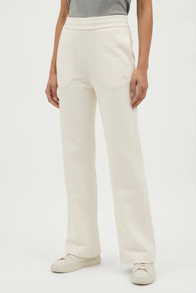 BOSS ORANGE Jogger Pants »Endless Premium Damenmode« mit geripptem Bund, gerade geschnitten