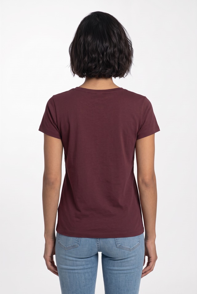 BOSS ORANGE T-Shirt »Elove Embro Premium Damenmode« mit Rundhals, Slim Fit