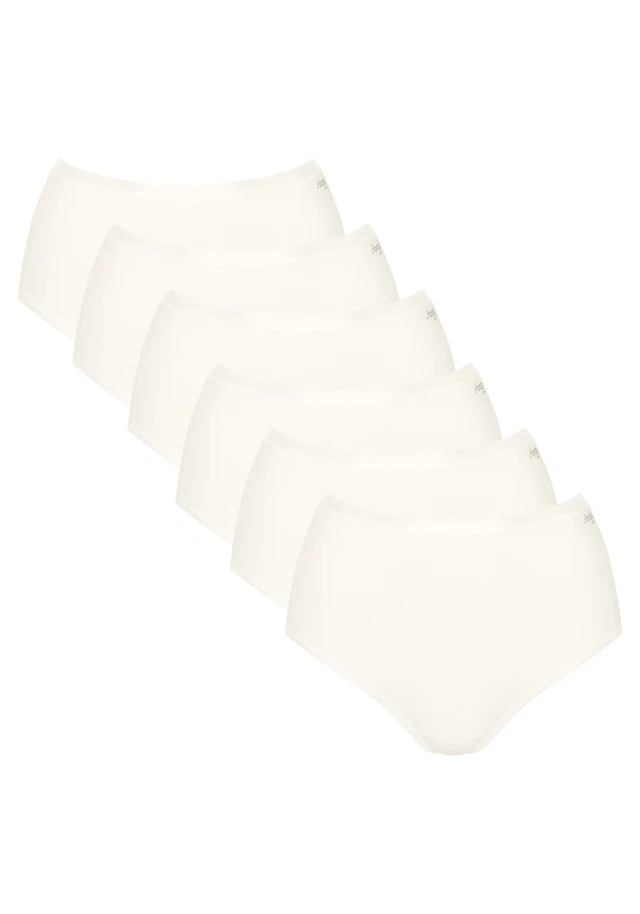 sloggi Slip »Slip GO Daily Cotton Highwaist 6P 6er Pack«