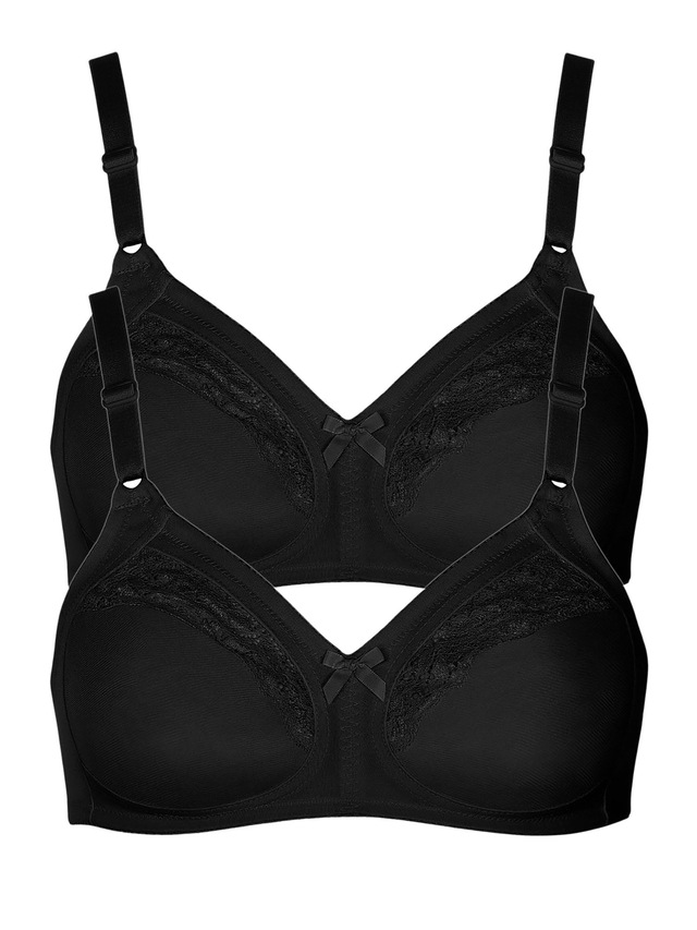 Lisca Bügelloser BH »2er Pack BH ohne Bügel Minca«