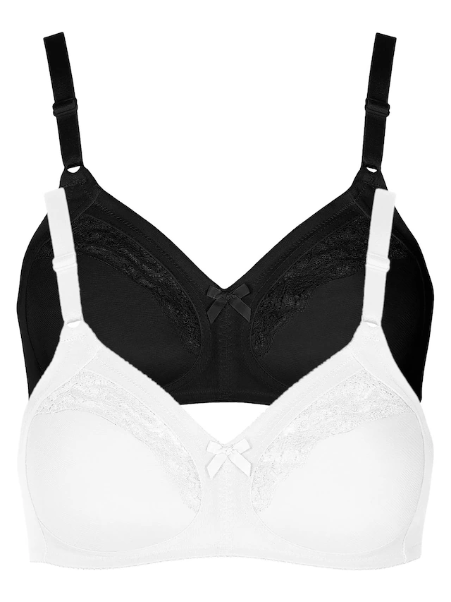 Lisca Bügelloser BH »2er Pack BH ohne Bügel Minca«