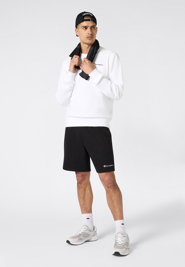 Champion Sweatshorts »ICONS Terry 9-inch Bermuda« als Bermuda-Variante, mit 9-Inch-Länge, aus Baumwolle und Polyester