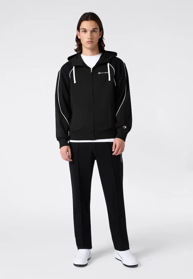 Champion Jogginganzug »Terry Hooded Full Zip Sweatshirt« 2 tlg. zweiteiliges Set, mit Kapuze, aus Baumwolle und Polyester