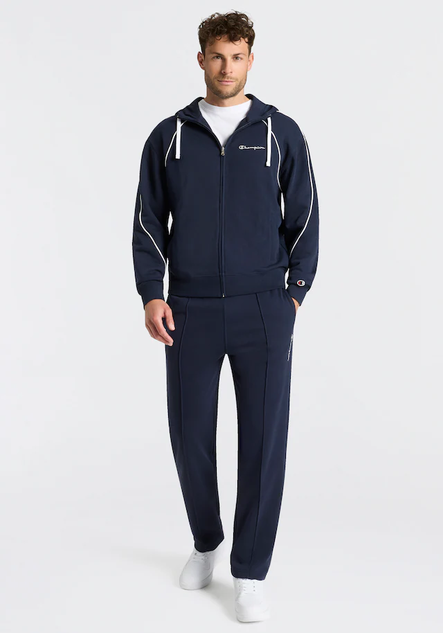 Champion Jogginganzug »Terry Hooded Full Zip Sweatshirt« 2 tlg. zweiteiliges Set, mit Kapuze, aus Baumwolle und Polyester