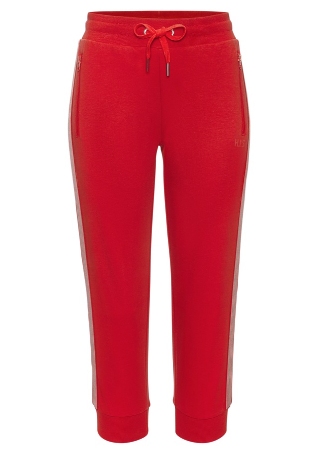 H.I.S Relax-Caprihose mit seitlichen Tapestreifen