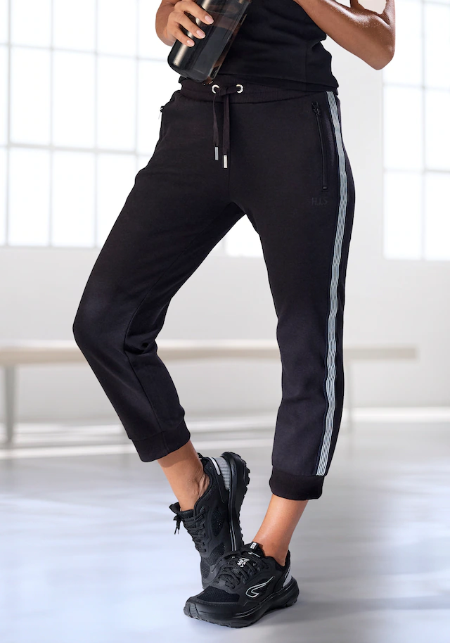 H.I.S Relax-Caprihose mit seitlichen Tapestreifen