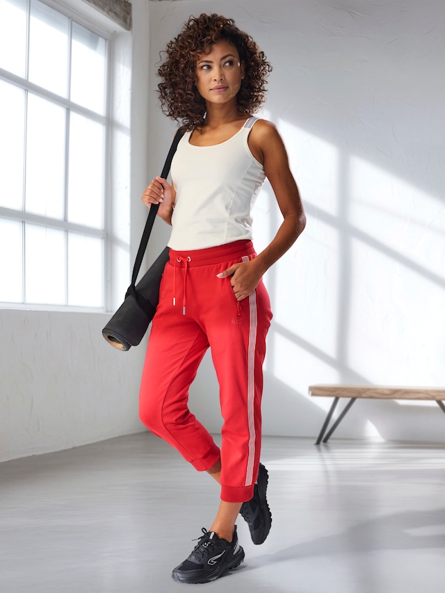 H.I.S Relax-Caprihose mit seitlichen Tapestreifen