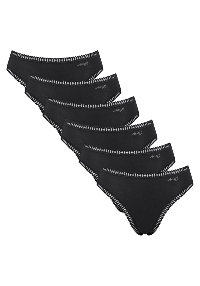 sloggi Slip »Slip GO Crush High leg C6P 6er Pack«
