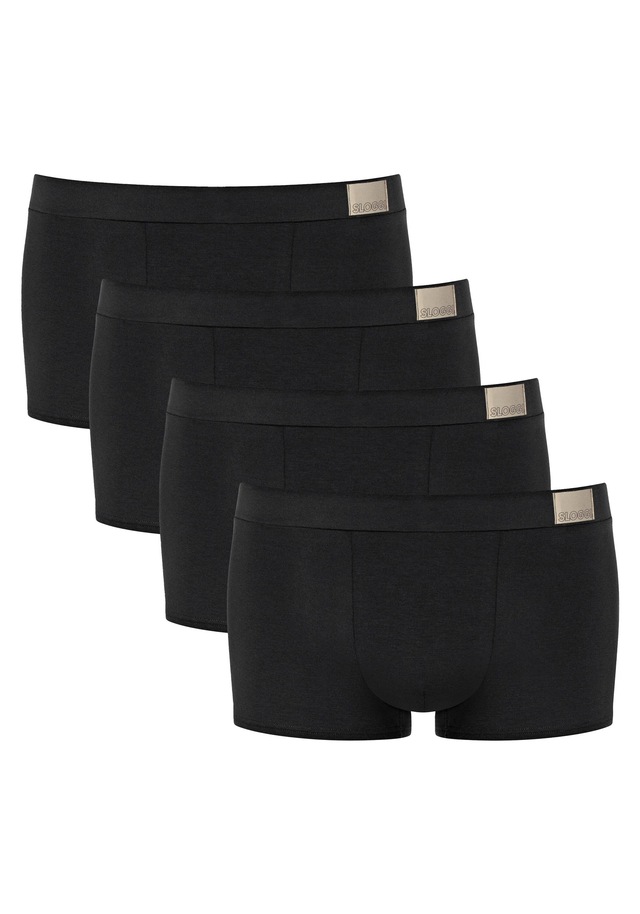 sloggi Boxershorts »Boxershort GO Natural Hipster C4P 4er Pack«