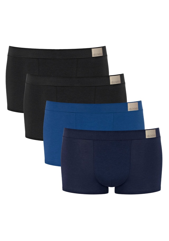 sloggi Boxershorts »Boxershort GO Natural Hipster C4P 4er Pack«