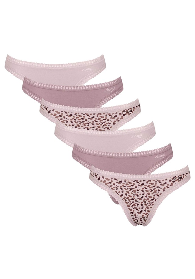 sloggi String »String GO Crush String C6P 6er Pack«