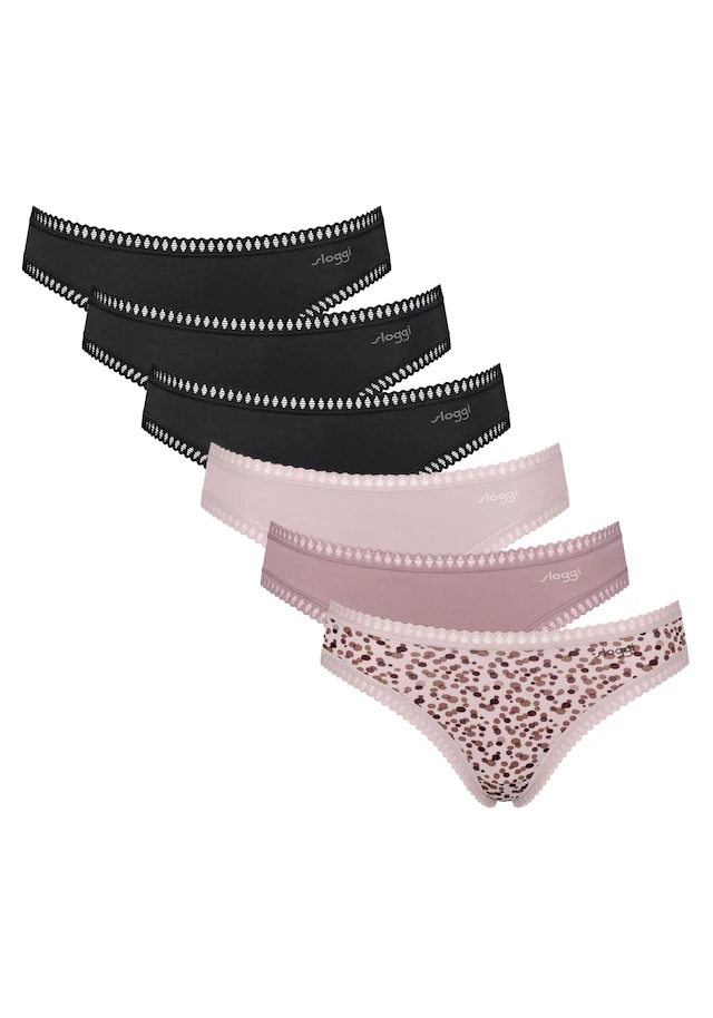 sloggi Slip »Slip GO Crush Mini C6P 6er Pack«