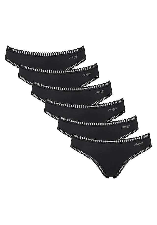 sloggi Slip »Slip GO Crush Mini C6P 6er Pack«