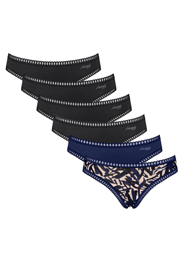 sloggi Slip »Slip GO Crush Mini C6P 6er Pack«