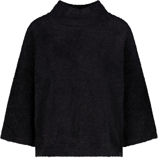 Monari Stehkragenpullover »Pullover Lurex« mit Glitzerfäden