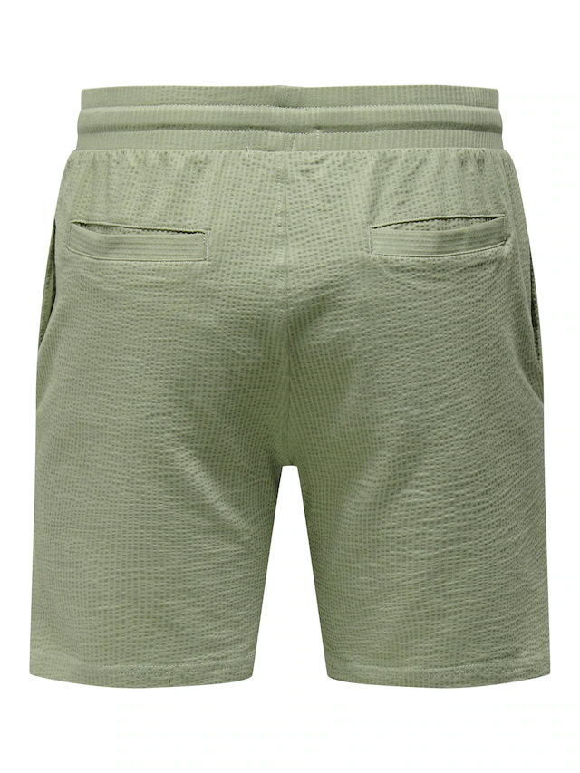 ONLY & SONS Shorts »ONSKIAN LIFE REG SEERSUCKER SHORTS NOOS«
