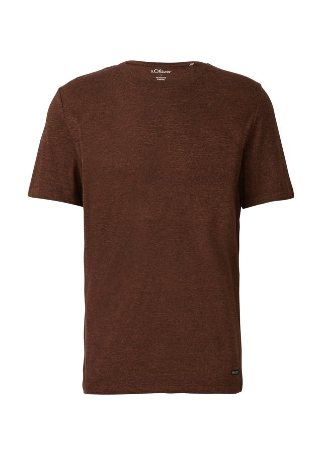s.Oliver T-Shirt in Melange Optik