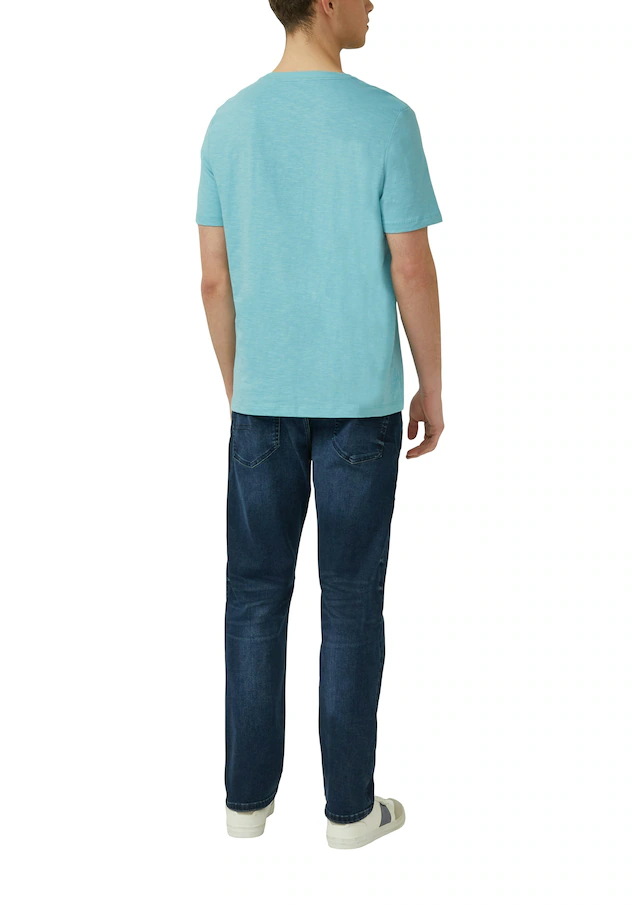 s.Oliver T-Shirt in melierter Optik