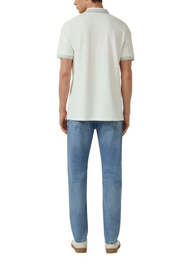 s.Oliver Poloshirt mit Logo Schriftzug