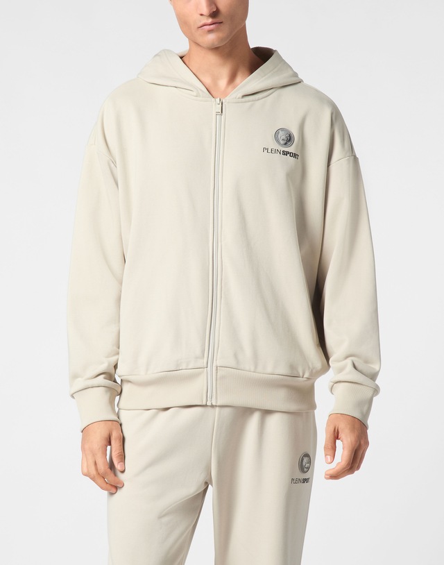 PLEIN SPORT Kapuzensweatjacke »Scratch«