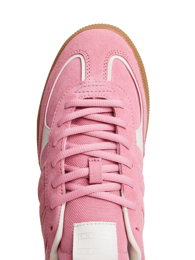Tommy Jeans Plateausneaker »THE GREENWICH EDGE« , Freizeitschuh, Halbschuh, Schnürer mit Kontrast-Details