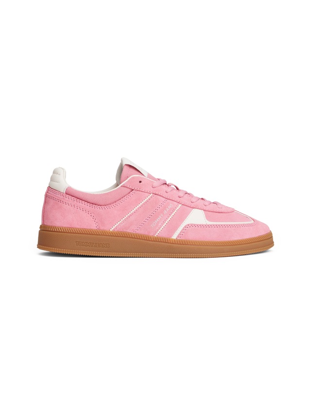 Tommy Jeans Plateausneaker »THE GREENWICH EDGE« , Freizeitschuh, Halbschuh, Schnürer mit Kontrast-Details
