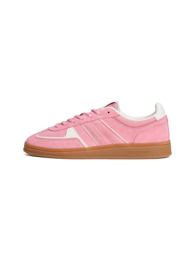 Tommy Jeans Plateausneaker »THE GREENWICH EDGE« , Freizeitschuh, Halbschuh, Schnürer mit Kontrast-Details