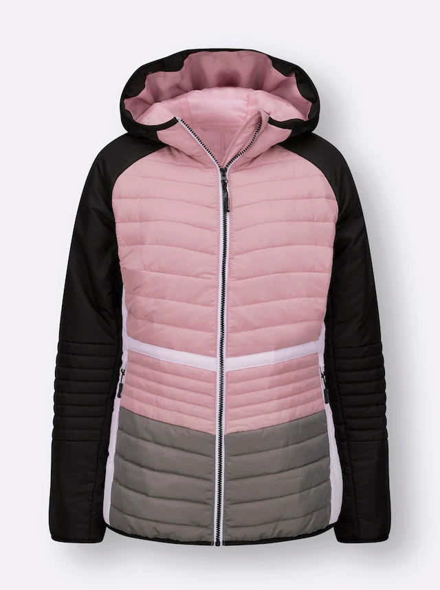 Casual Looks Steppjacke mit Kapuze