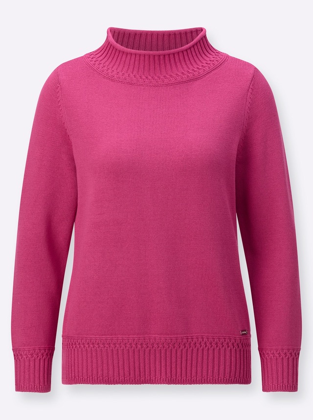 Casual Looks Stehkragenpullover »Stehkragen-Pullover«