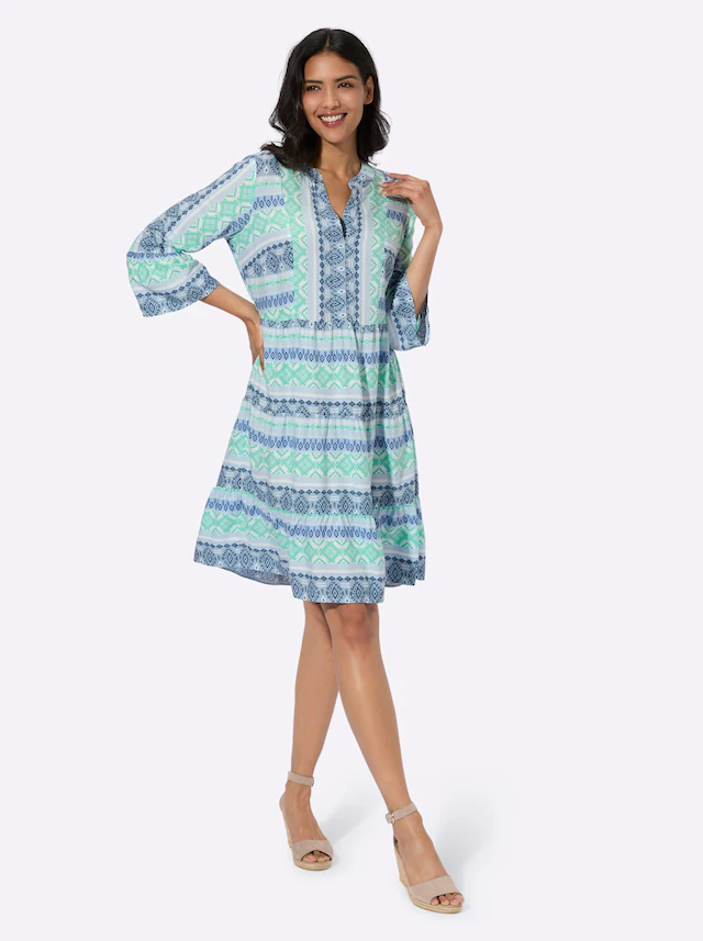 Classic Basics Druckkleid »Kleid«