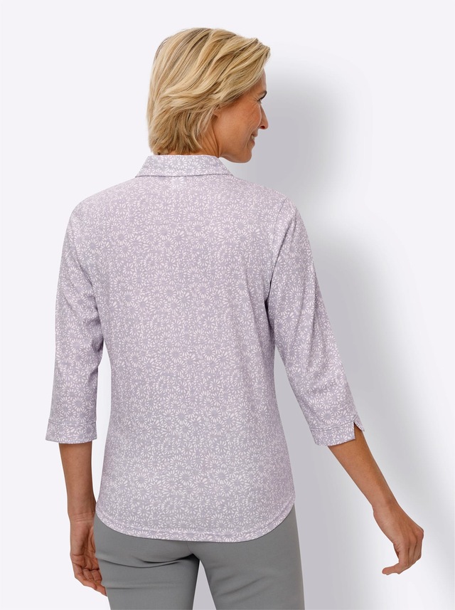 Classic Basics Druckbluse