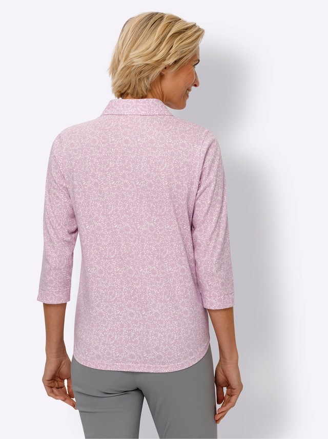 Classic Basics Druckbluse