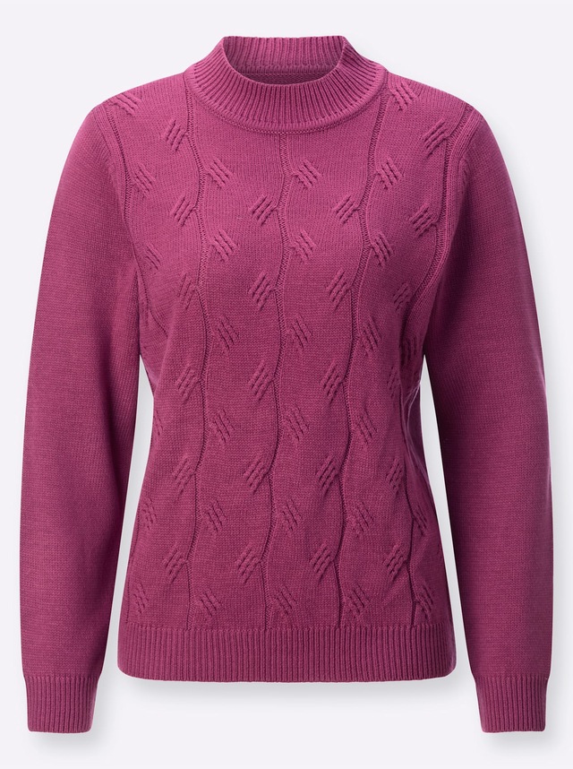 Classic Stehkragenpullover »Pullover«