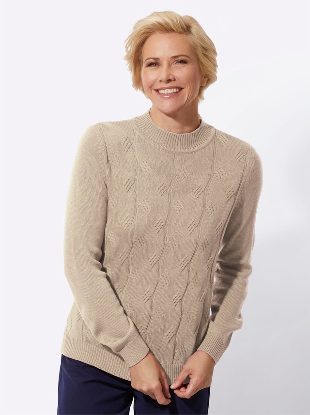 Classic Stehkragenpullover »Pullover«