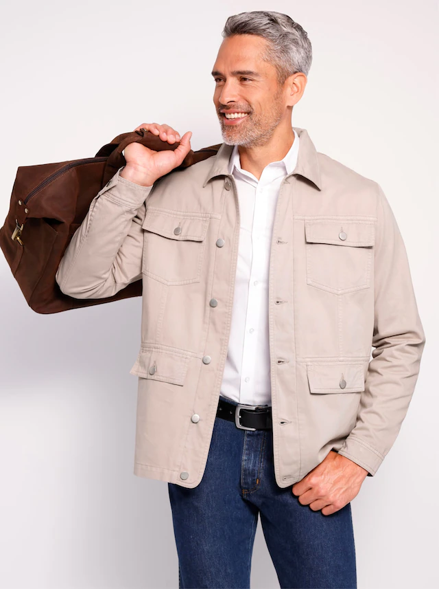 Classic Langjacke ohne Kapuze