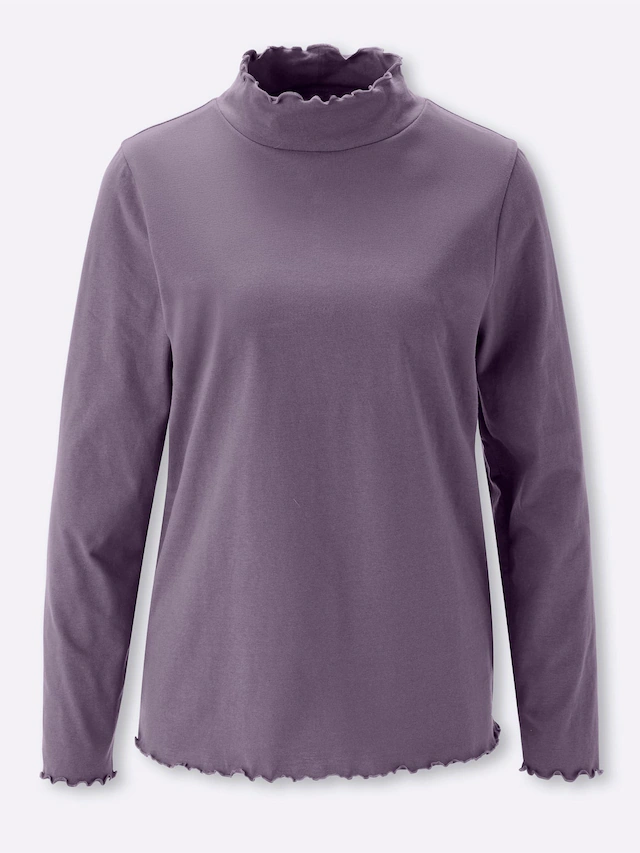 Classic Basics Langarmshirt »Stehkragen-Shirt« 1 Stk.