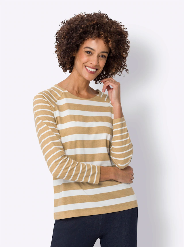 Classic Basics Langarmshirt »Streifenshirt« 1 Stk.