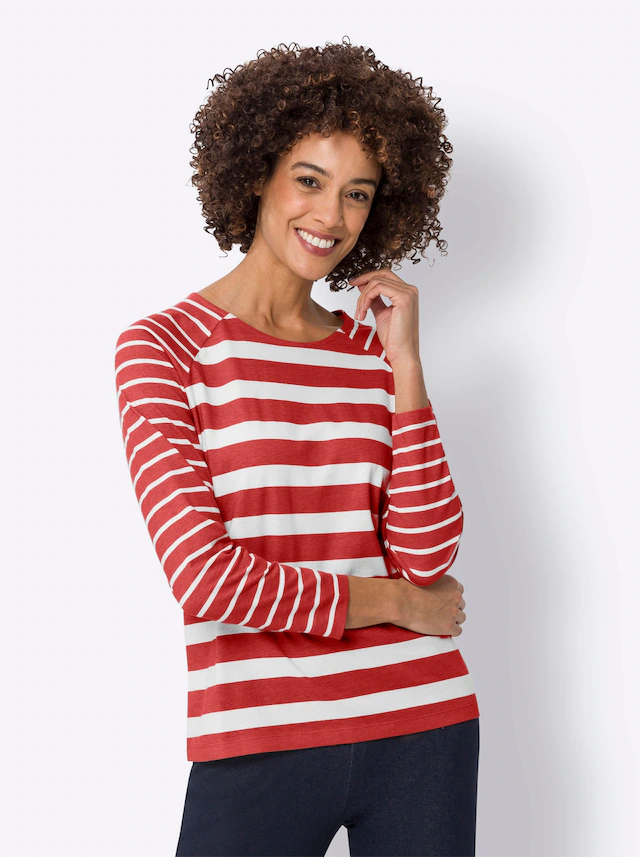 Classic Basics Langarmshirt »Streifenshirt« 1 Stk.