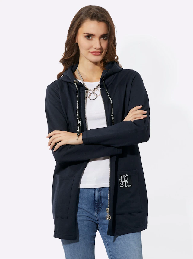 Inspirationen Shirtjacke »Sweatjacke« 1 Stk.