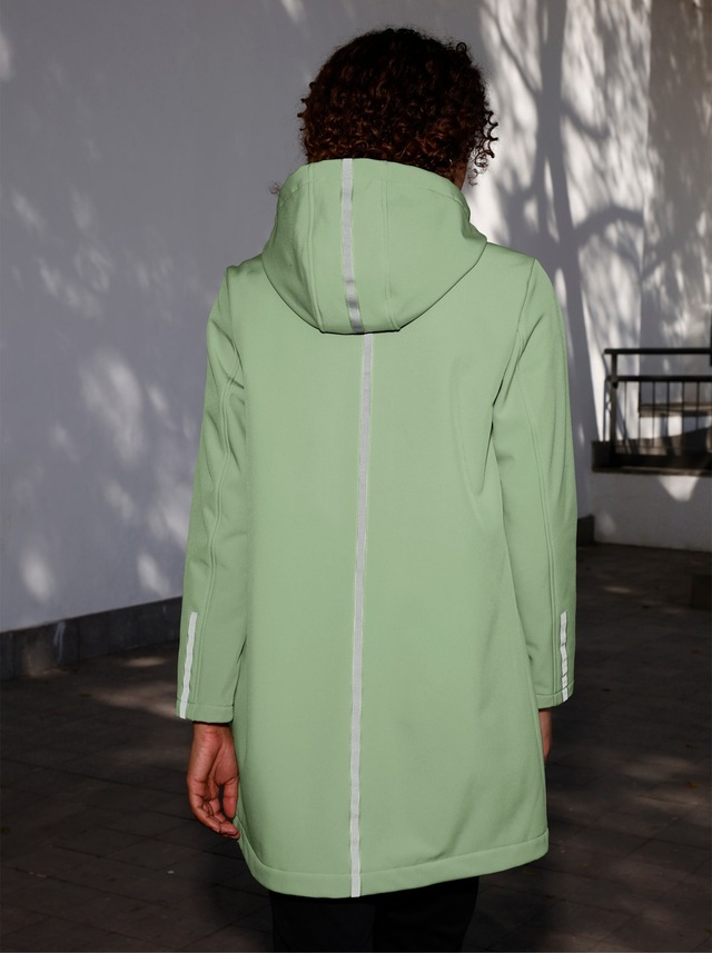 Casual Looks Softshelljacke mit Kapuze