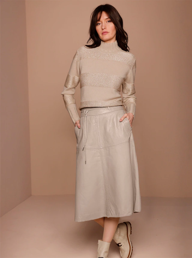 CREATION L PREMIUM Stehkragenpullover »Merino-Kaschmir-Pullover«
