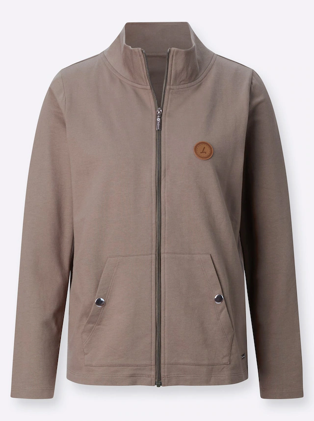 Casual Looks Shirtjacke »Sweatjacke« 1 Stk.