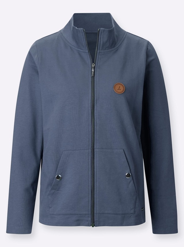 Casual Looks Shirtjacke »Sweatjacke« 1 Stk.