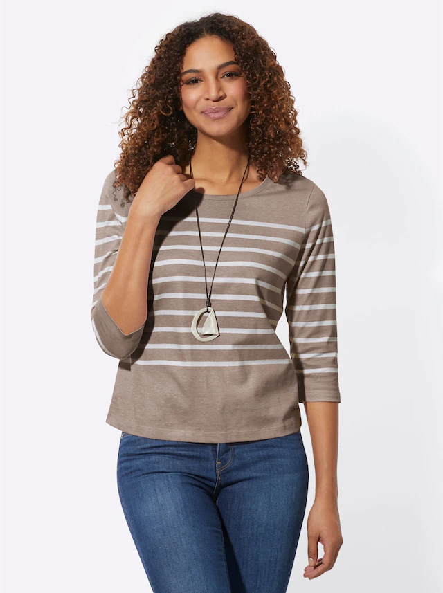 Casual Looks 3/4-Arm-Shirt »Ringelshirt« 1 Stk.