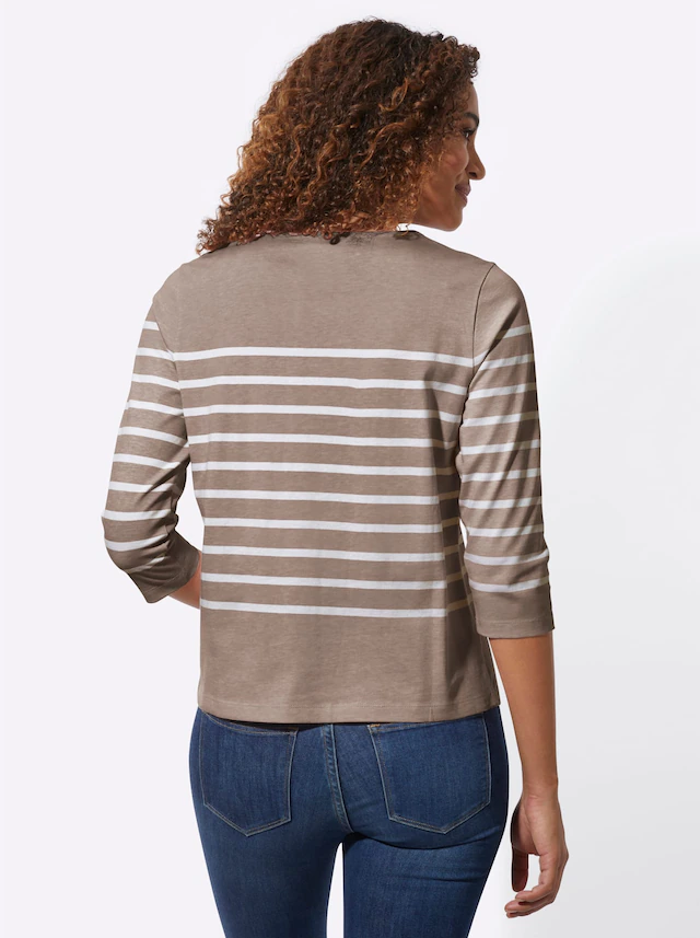 Casual Looks 3/4-Arm-Shirt »Ringelshirt« 1 Stk.