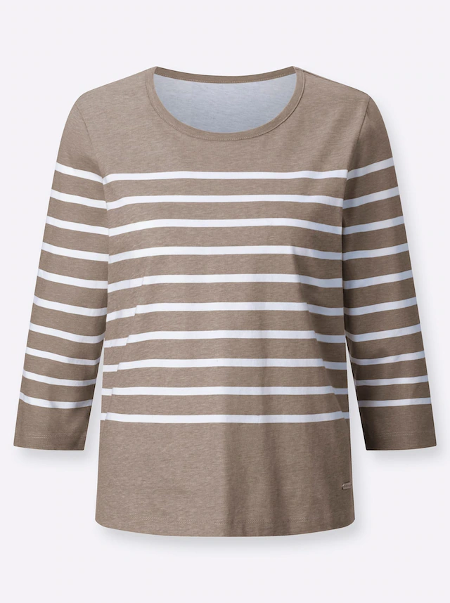 Casual Looks 3/4-Arm-Shirt »Ringelshirt« 1 Stk.