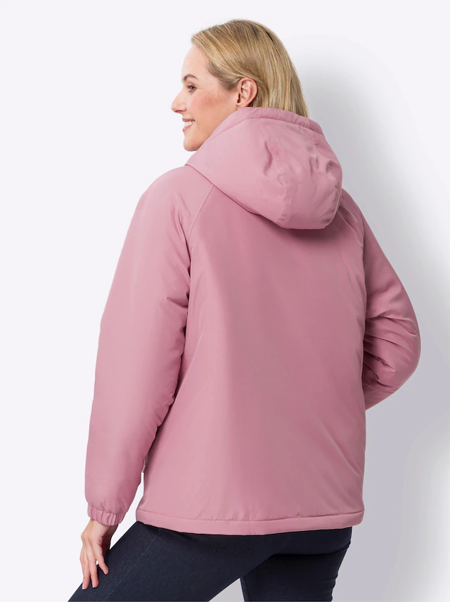 Classic Basics Langjacke mit Kapuze