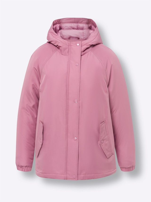 Classic Basics Langjacke mit Kapuze