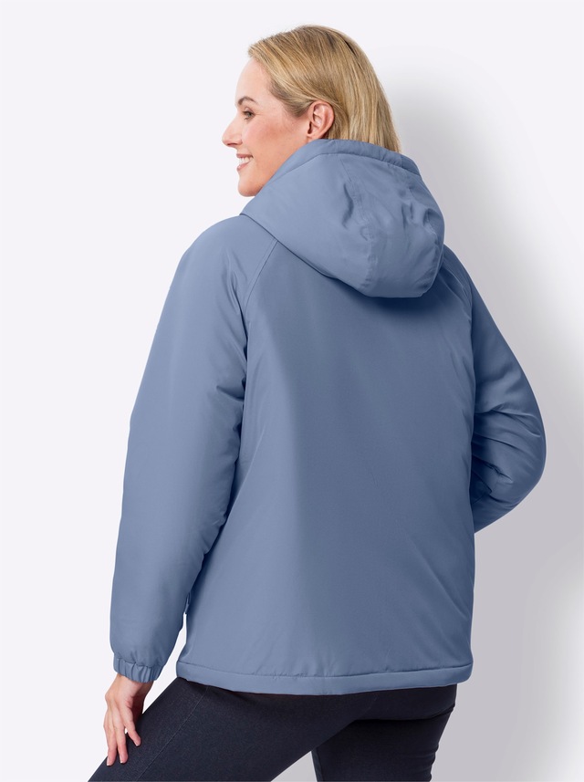 Classic Basics Langjacke mit Kapuze